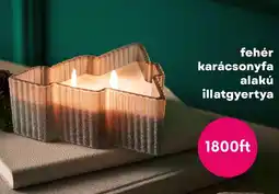 Pepco Fehér karácsonyfa alakú illatgyertya ajánlat