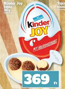 Vil-For Kinder Joy tojás ajánlat