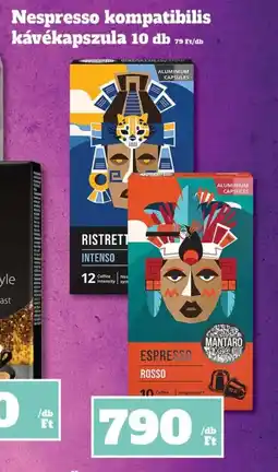 Vil-For Nespresso kompatibilis kávékapszula ajánlat