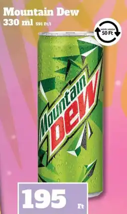 Vil-For Mountain Dew ajánlat