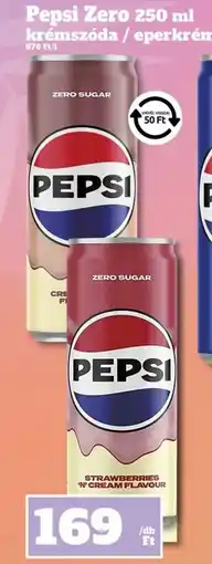 Vil-For Pepsi Zero ajánlat