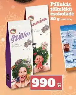 Vil-For Pálinkás töltelékű csokoládé ajánlat