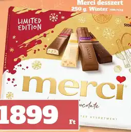 Vil-For Merci desszert ajánlat