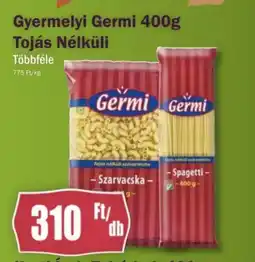 FullDiszkont Gyermelyi Germi Tojás Nélküli ajánlat