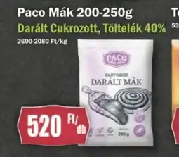 FullDiszkont Paco Mák ajánlat