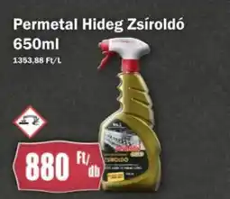 FullDiszkont Permetal Hideg Zsíroldó ajánlat