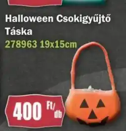 FullDiszkont Halloween Csokigyűjtő Táska ajánlat