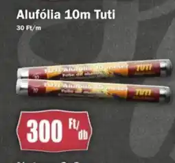 FullDiszkont Alufólia 10m Tuti ajánlat