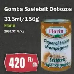 FullDiszkont Gomba Szeletelt Dobozos ajánlat