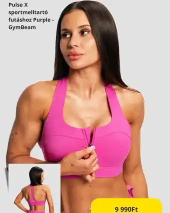 GymBeam Pulse X sportmelltartó futáshoz Purple ajánlat