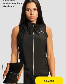 GymBeam Pulse X női futómellény Black ajánlat