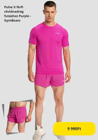 GymBeam Pulse X férfi rövidnadrág ajánlat