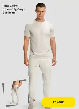 GymBeam Pulse X férfi futónadrág Gray ajánlat