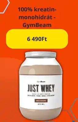 GymBeam 100% kreatin- monohidrát ajánlat
