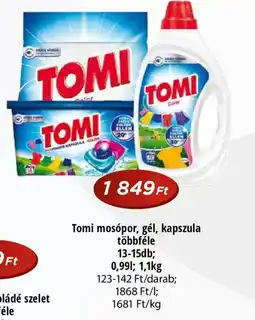 Real Tomi mosópor, gél, kapszula ajánlat