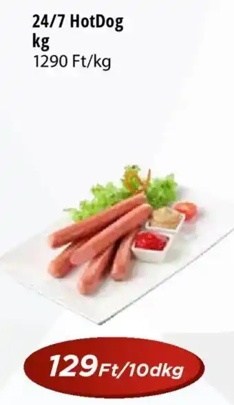 Real 24/7 HotDog ajánlat