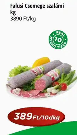 Real Falusi Csemege szalámi ajánlat