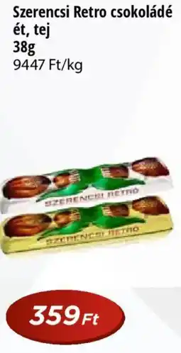 Real Szerencsi Retro csokoládé ajánlat
