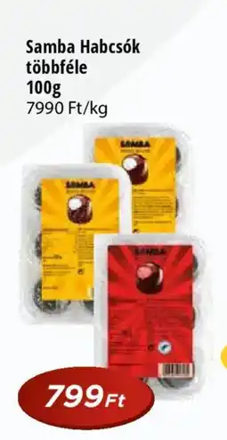 Real Samba Habcsók többféle ajánlat