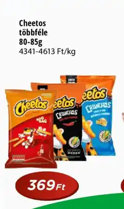 Real Cheetos többféle ajánlat