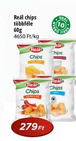 Real Reál chips többféle ajánlat