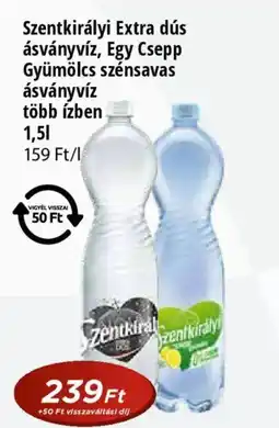 Real Szentkirályi Extra dús ásványvíz, Egy Csepp ajánlat