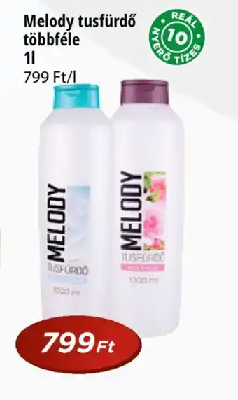 Melody tusfürdő többféle