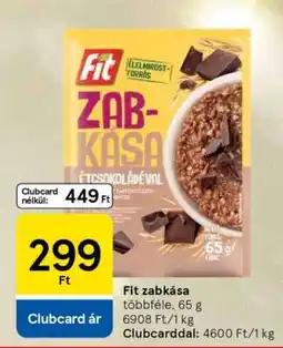 Tesco Fit Zabkása ajánlat