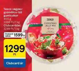 Tesco Tesco vegyes-gyümölcs-ízű gumicukor ajánlat