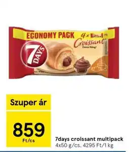 Tesco 7days croissant multipack ajánlat