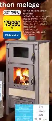 Tesco Taurus csempés sütős kandalló ajánlat