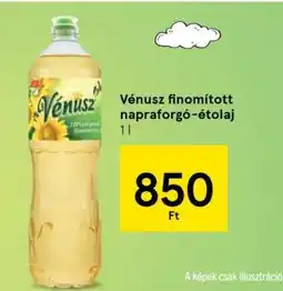 Tesco Vénusz finomított napraforgó-étolaj ajánlat
