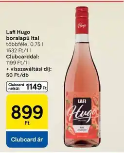 Tesco Lafi Hugo boralapú ital ajánlat