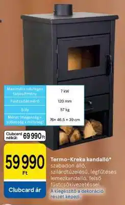 Tesco Termo-Kreka kandalló ajánlat