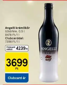 Tesco ANGELLI KRÉMLIKŐR ajánlat