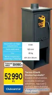 Tesco Termo Klasik Ekolux kandalló ajánlat
