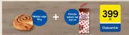 Tesco Fahéjas csiga + Pöttyös kakaós tej ajánlat