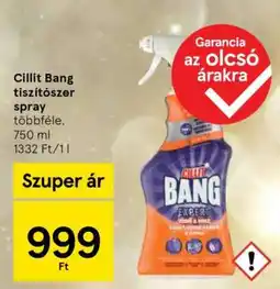 Tesco Cillit Bang tisztítószer-spray ajánlat