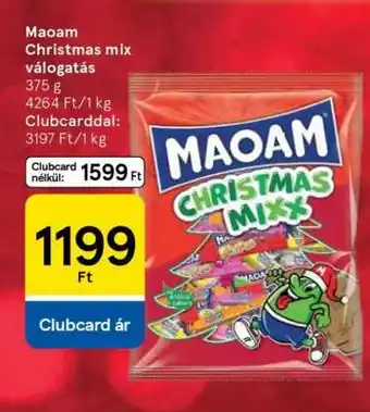 Tesco Maoam Christmas mix válogatás ajánlat
