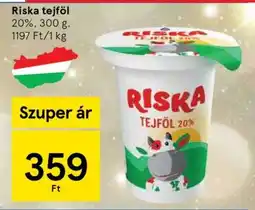 Tesco RISKA TEJFÖL ajánlat