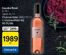 Tesco Sauska Rosé ajánlat