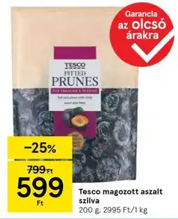 Tesco Tesco magozott aszalt szilva ajánlat