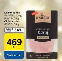 Tesco Kaiser sonka ajánlat