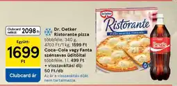 Tesco DR. OETKER Ristorante pizza ajánlat