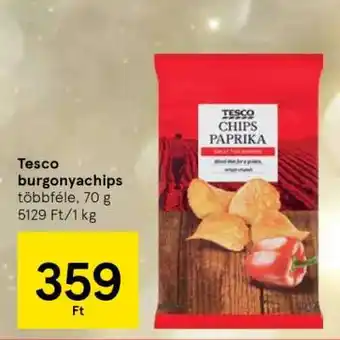 Tesco Tesco burgonyachips ajánlat