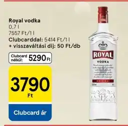 Tesco ROYAL Vodka ajánlat