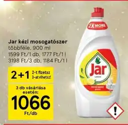 Tesco Jar kézi mosogatószer ajánlat