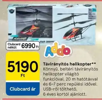 Tesco Távirányítós helikopter ajánlat