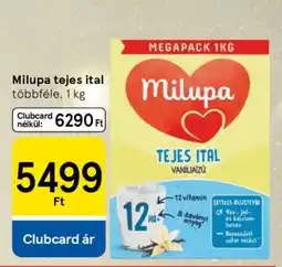 Tesco Milupa tejes ital ajánlat
