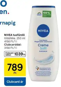 Tesco NIVEA tusfürdő ajánlat